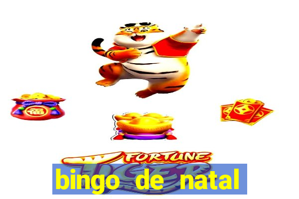 bingo de natal para imprimir gratis